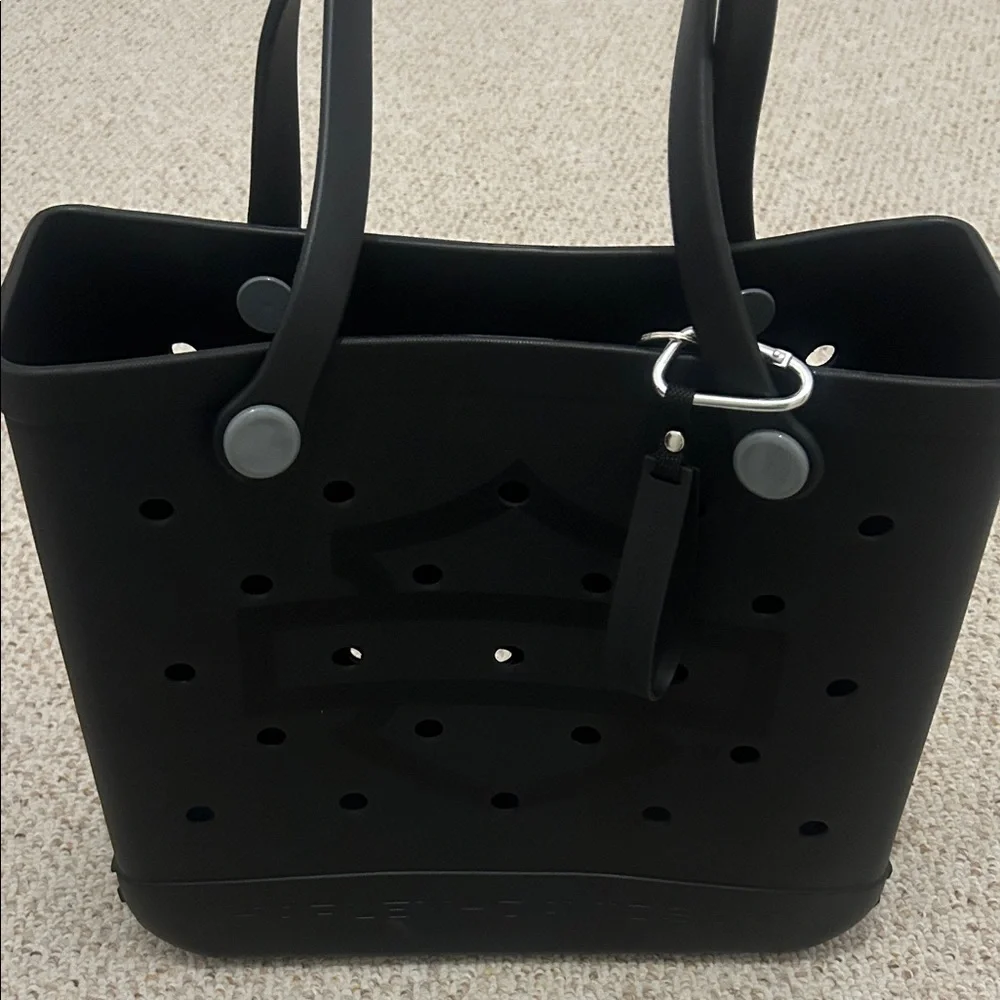 Harley-Davidson Black Perforated Tote Bag - Picture 5 of 5